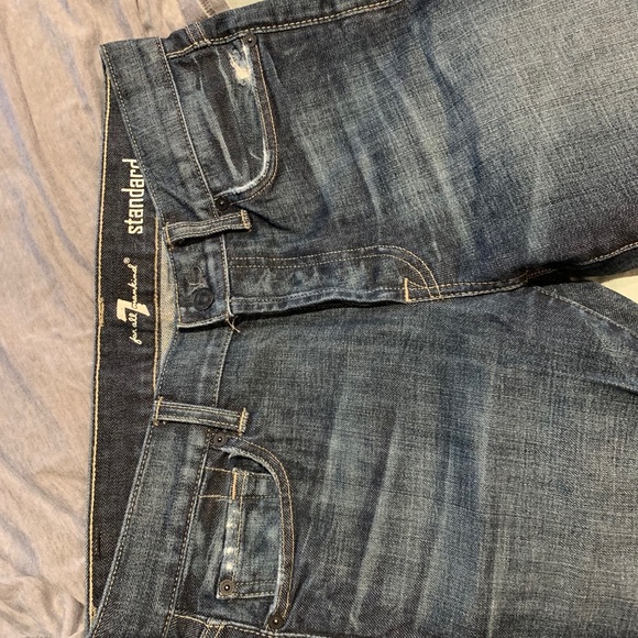 7 For All Mankind Standard Straight Men’s Jeans 31 - Picture 5 of 9